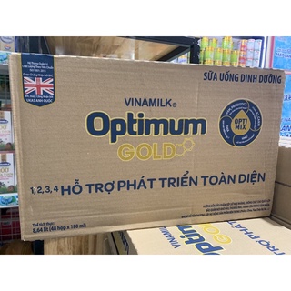 {Mẫu Mới}Sữa bột pha sẵn Optimum Gold 180ml (48 hộp)