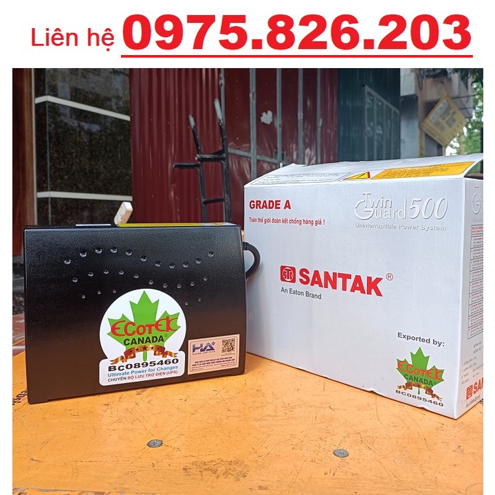 Bộ Lưu Điện Santak TG500, Công Suất 300W, Hàng Chính Hãng