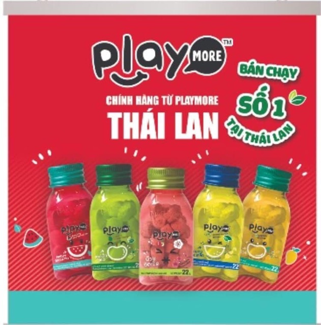 Kẹo Play More Thái Lan