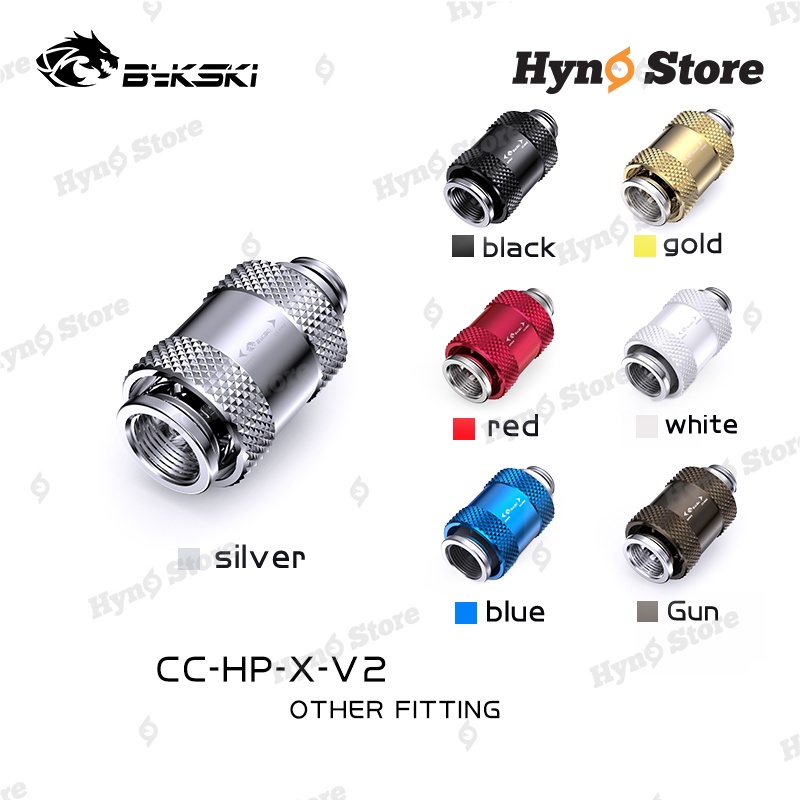 Van xả nước Bykski CC-HP-X-V2 Tản nhiệt nước Bykski - Hyno Store
