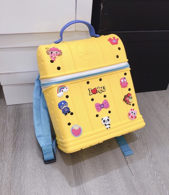 Siêu phẩm balo crocs siêu nhẹ siêu đáng yêu cho các bé