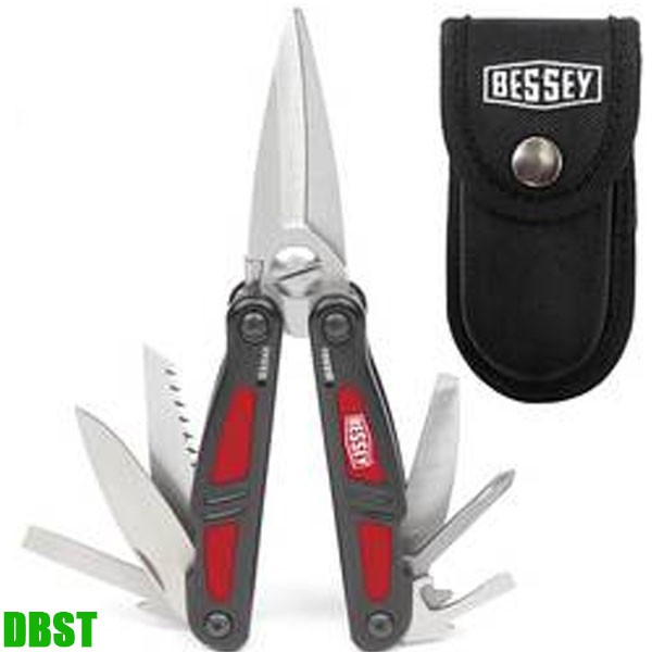 DBST Kéo cắt đa năng, 7 mũi lưỡi kết hợp, xếp gọn. BESSEY Germany