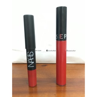 Son thỏi Nars màu Cruella minisize - 1.8g | Son kem Sephora màu 01 - 5ml