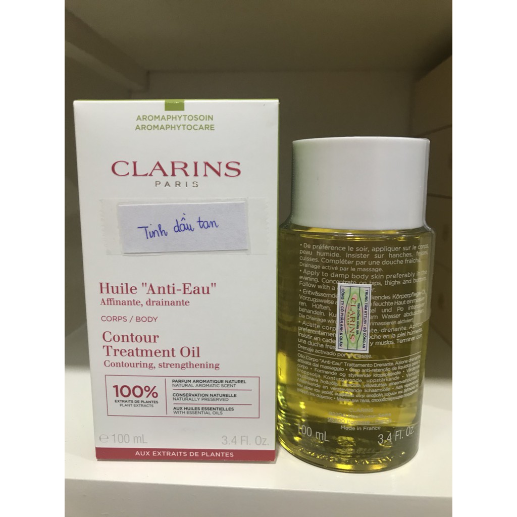 Tinh dầu massage tan mỡ CLARINS