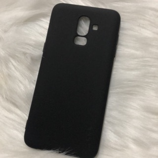 Samsung Galaxy A6 Plus 2018 Ốp lưng dẻo màu đen cao cấp chính hãng