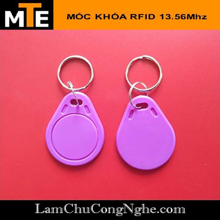 Mới! Thẻ sao chép Writeable - Thẻ từ RFID Thẻ Tag NFC 13.56Mhz loại móc khóa