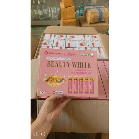 sáng hồng, căng bóng - nước uống beauty white collagen nano plus