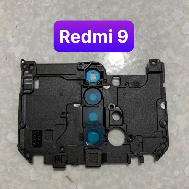 bộ kính camera xiaomi redmi 9 - gồm kính và vành