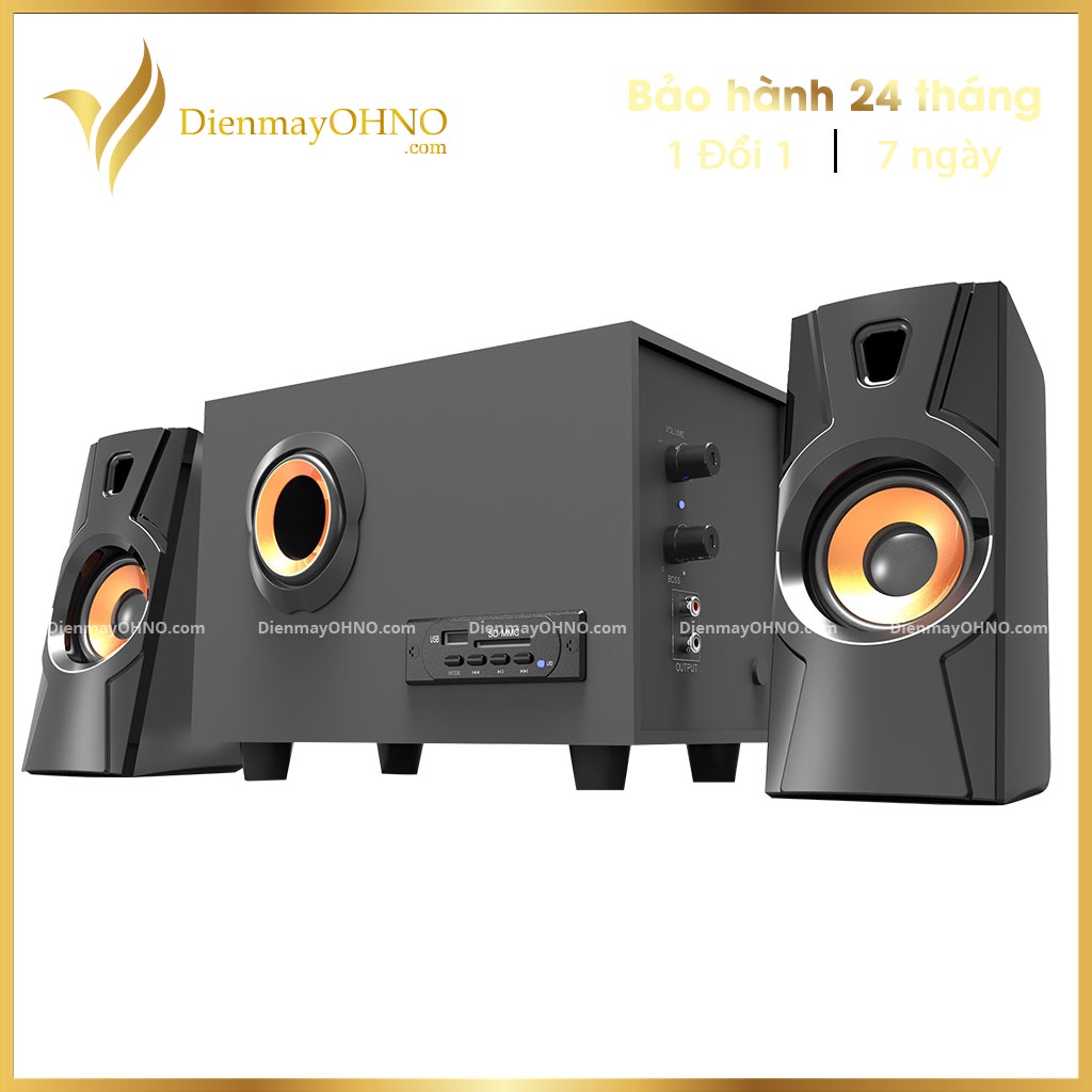 Loa Máy Tính Để Bàn Bluetooth 2 1 BOSSTON T3500 Led RGB Loa Vi Tính Mini PC Laptop Chính Hãng Bass Mạnh Công Suất Lớn