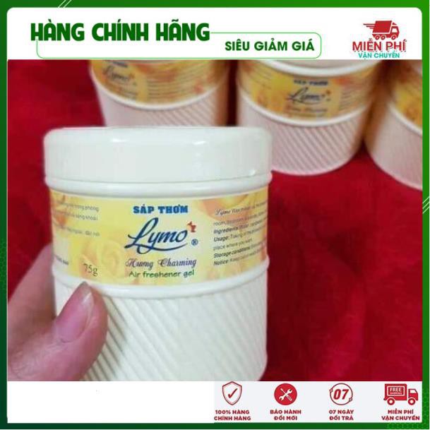 Sáp thơm Lymo hương Charming 75gr - Sáp thơm phòng, khử mùi hôi - Gia Dụng Thông Minh