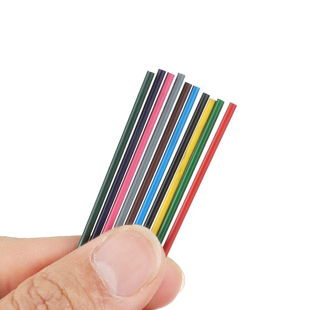 YNATURAL 9/12PCS Stationery Supplies Automatic Lead Pen Art Design School Office Mechanical Pencil Refills Cores Scrapbooking 2.0mm 2B Drawing Writing Painting Professional Sketch Black/Colorful/Multicolor