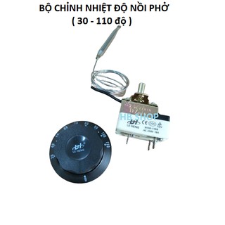 Bộ rơ le điều chỉnh nhiệt độ nồi nấu phở - Chỉnh nhiệt Le heng 16A