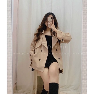 ÁO VEST KHOÁC BLAZER NỮ 2 LỚP FORM RỘNG, CÓ HÌNH VIDEO THẬT
