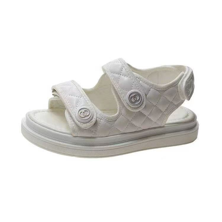 Giày Sandal Cao Gót 3cm Thoáng Khí Phong Cách Hàn Quốc Thời Trang Mùa Hè Mới 2022