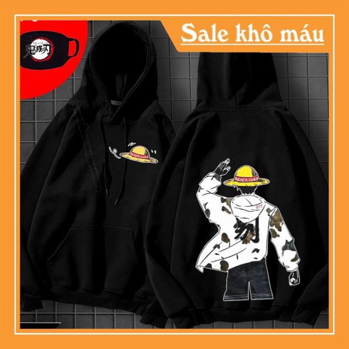 Áo Hoodie Luffy cực HOT khuyến mại khủng giá rẻ dẹp