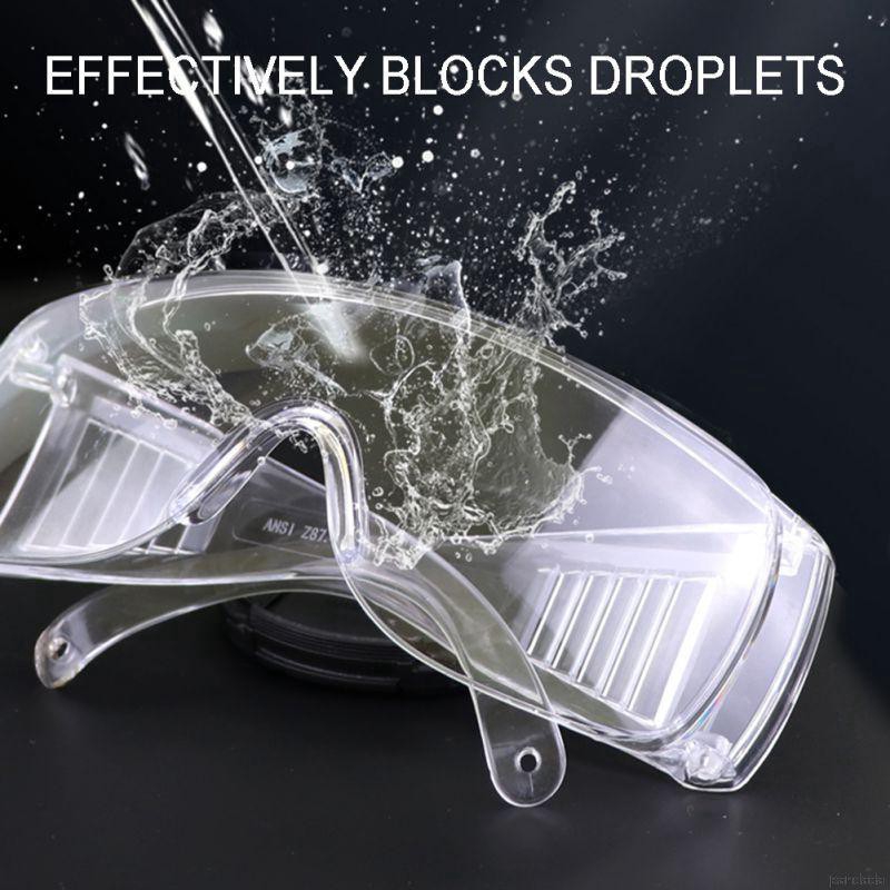 (Hàng Mới Về) Mắt Kính Chống Bụi / Giọt Nước Có Thể Điều Chỉnh Dành Cho Người Lớn