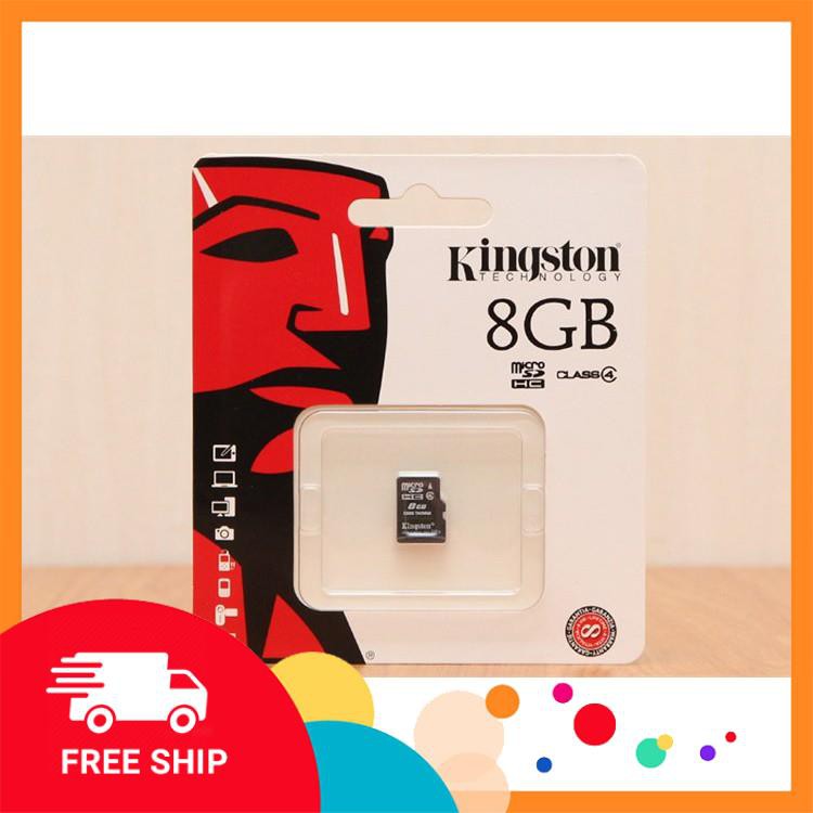Thẻ Nhớ MicroSD 8G Kingston Class 4