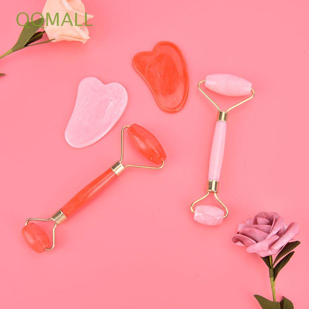 Cây Lăn Mát Xa Da Mặt Và Cổ Hai Đầu Chăm Sóc Da Làm Đẹp Cho Nữ Nhiều Màu Sắc