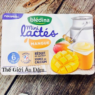 Sữa Chua Bledina Pháp 6m+ (Thế Giới Ăn Dặm)
