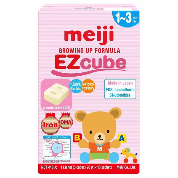 Sữa thanh Meiji nhập khẩu số 9 Cho Bé hộp 16 thanh 448g