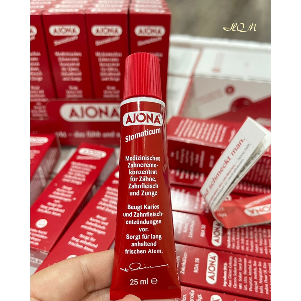 Kem đánh răng Ajona, 25ml, Đức