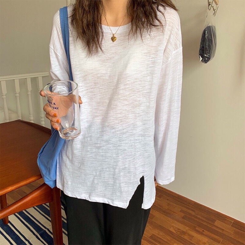 ÁO THUN BASIC TAY DÀI