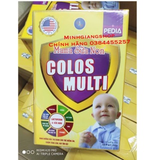 Hàng có sẵn date 2022- Mama sữa non Colos MULTI Pedia 352g