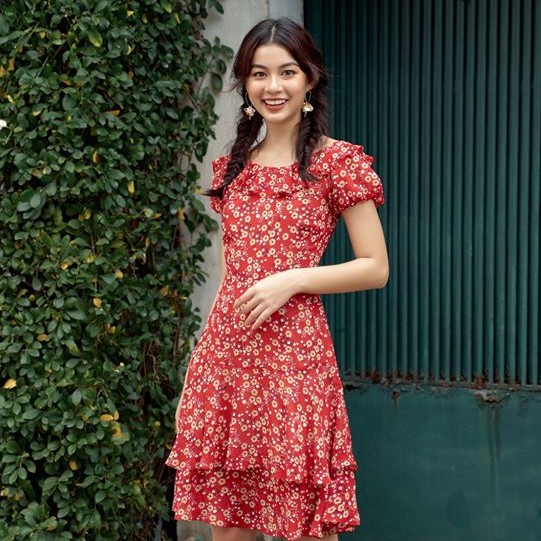 OLV - Váy hoa Leah Fleur