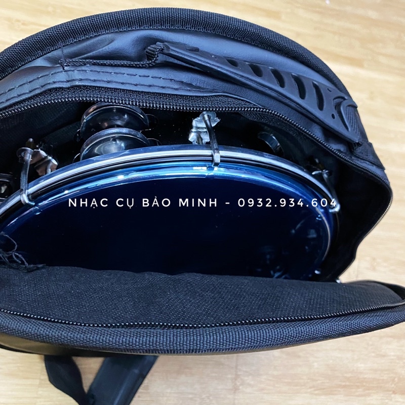 Bao da cho trống gõ bo Yamaha, bao tambourine Yamaha, bao lục lạc 3 lớp cao cấp