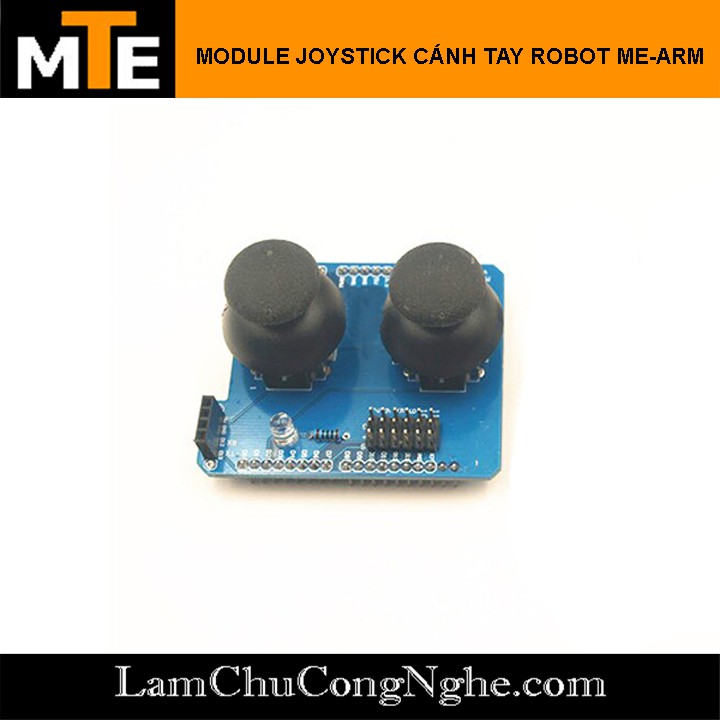 Cánh tay robot DIY Me-Arm tự ráp: khung + servo +  module joystick + ốc vít