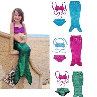 Đồ bơi bikini tiên cá cho bé gái