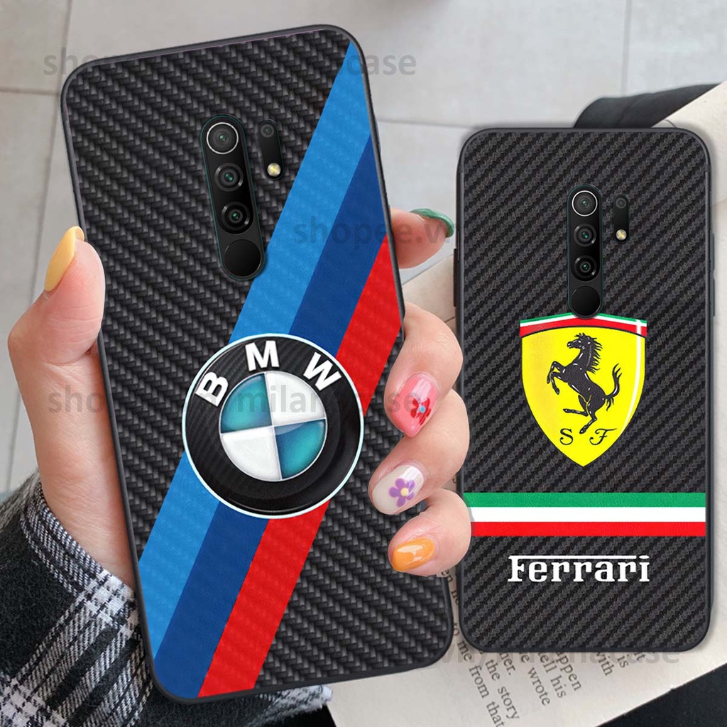 Ốp Xiaomi Redmi 9 in hình các thương hiệu nổi tiếng trẻ trung thể thao cá tính