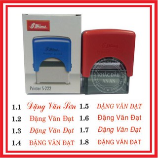 Khắc Dấu tên, làm mộc tên