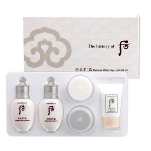 Bộ dưỡng trắng da 5 món - Whoo Seol Radiant White Special Gift Set