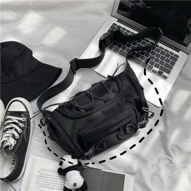 [Mã SKAMSALE06 giảm 10% tối đa 100K đơn 150K] Túi đeo chéo dây phản quang