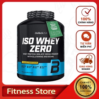 ISO WHEY ZERO BiotechUSA 2.27Kg Isolate Cao Cấp – Sữa Tăng Cơ, Giảm Mỡ, Hỗ Trợ Phát Triển Cơ Bắp Hiệu Quả, Vị Thơm Ngon.