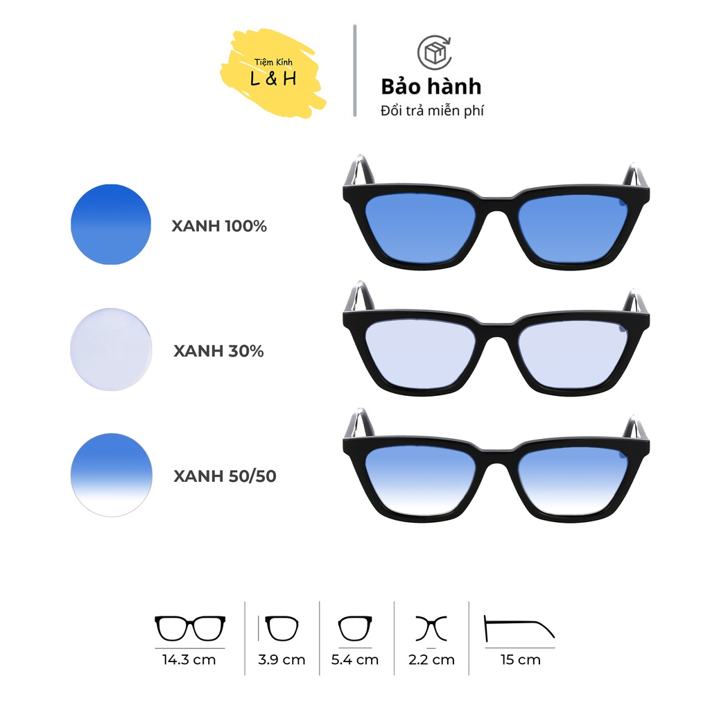 Kính râm chống UV GM Agail dành cho nam nữ