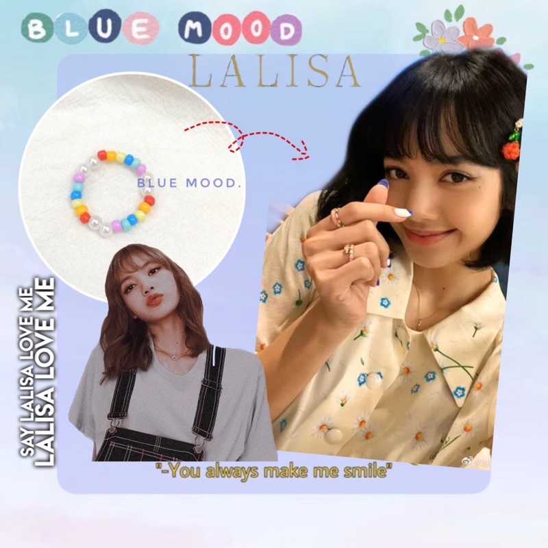 Nhẫn handmade hạt cườm Inspired Lisa BP