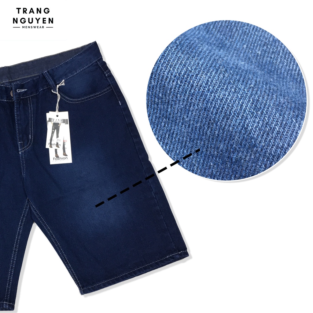 Quần Short Jeans Cotton Nam Big Size 70-95kg Trẻ Trung Cao Cấp ShJ_D