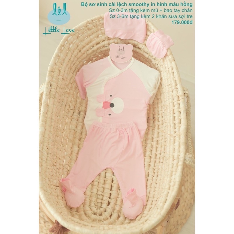 Bộ sơ sinh smoothy littlelove