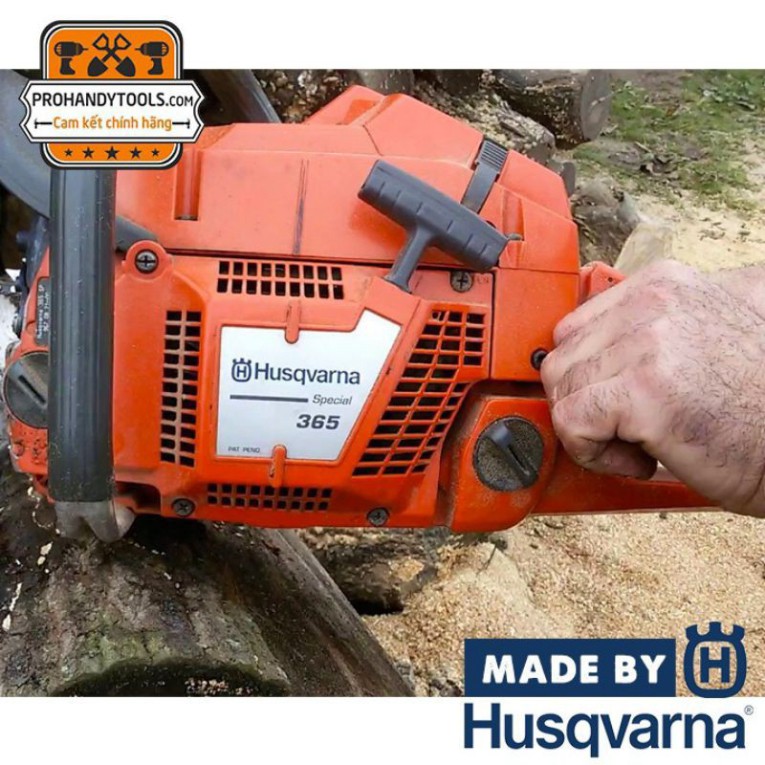 Máy cưa xích Husqvarna 365- máy cưa xích thụy điển, khả năng làm việc hiệu quả, khả năng cắt nhanh chóng