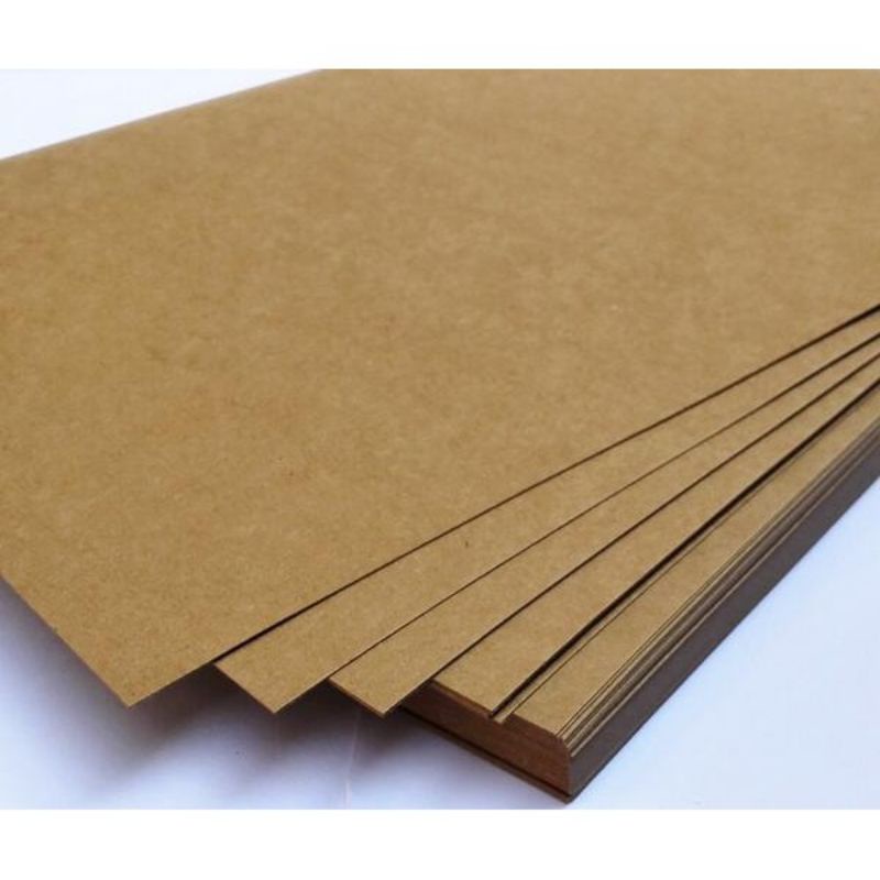 Giấy Bao Vở Xi Măng Kraft Kiểu Vintage Xấp 10 Tờ