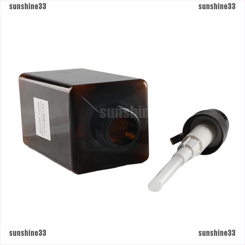 Bình Nhựa Trong Suốt Đựng Dầu Gội / Sữa Tắm Tiện Dụng 33