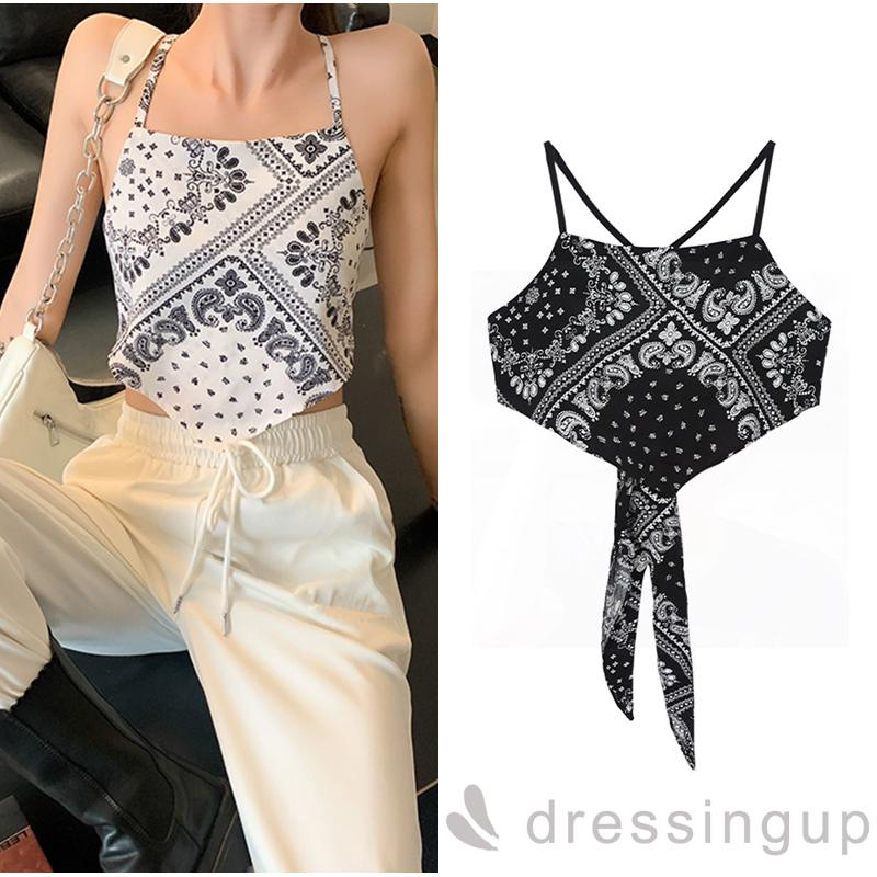 Áo Lửng Nữ Không Tay Hở Lưng Quyến Rũ | BigBuy360 - bigbuy360.vn