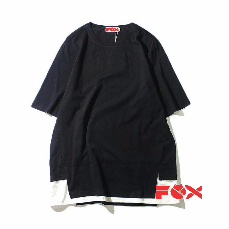 Áo Thun LAYER 4 XẺ TÀ UNISEX | BigBuy360 - bigbuy360.vn