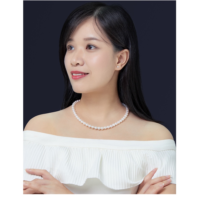 Vòng cổ ngọc trai nhân tạo cho tuổi trung niên ( vòng trang sức)