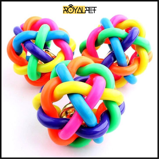 🌈🌈(D026) BÓNG ĐỒ CHƠI CHO CHÓ MÈO SIZE TO 5cm🍎🍏