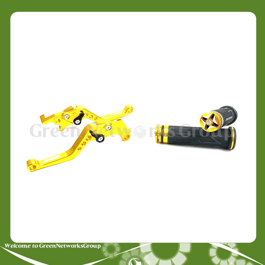 Bộ tay thắng tay côn 6 số kèm bao tay xe máy gù pha lê cho xe Winner 150 Greennetworks