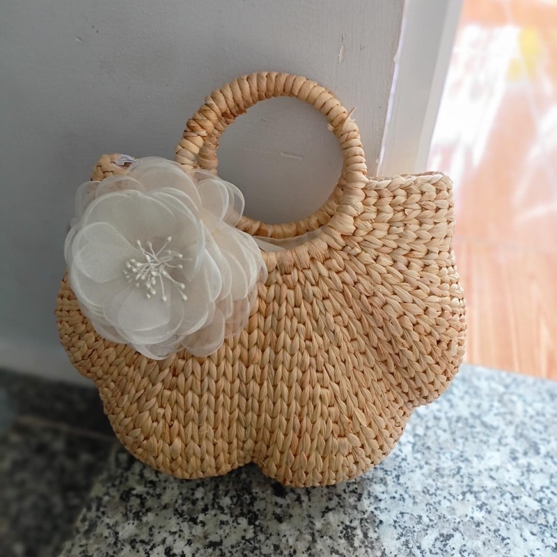 Túi cói sống ảo xinh yêu hàng đan kỹ (sẵn hàng sỉ SLL)
