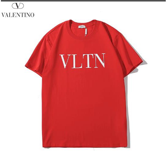 Áo Thun Ngắn Tay In Chữ Valentino Thời Trang Dành Cho Cả Nam Và Nữ